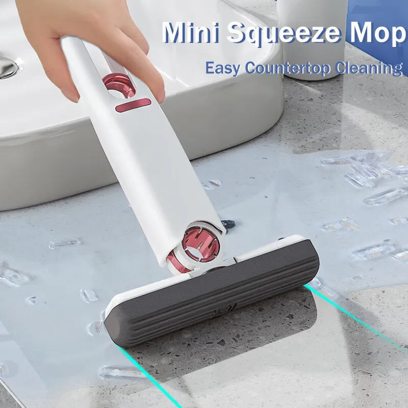 Mini Squeeze Mop Desk Cleaner Floor Cleaning Mops